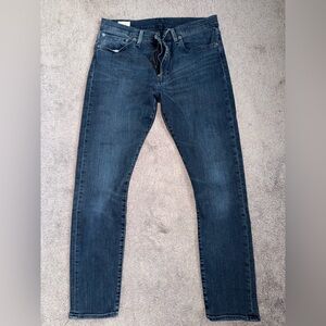 Levi's Premium Men's Dark Blue 512 Slim Jeans 34x32